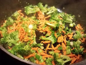 veggies for fried rice